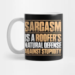 Roofer Roofing Slater Roof Tiler Thatcher Mug